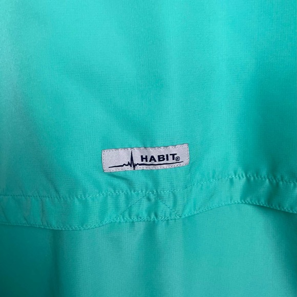 Habit Vented Fishing Hiking Short Sleeve Sun Blocking Protection 40+ UPF -Medium - Picture 10 of 14